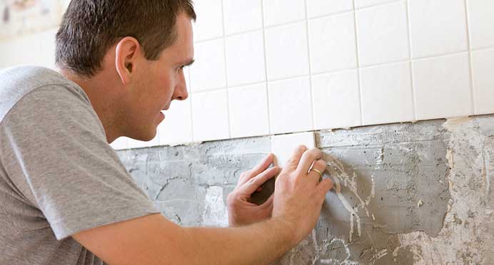Greg tile installation